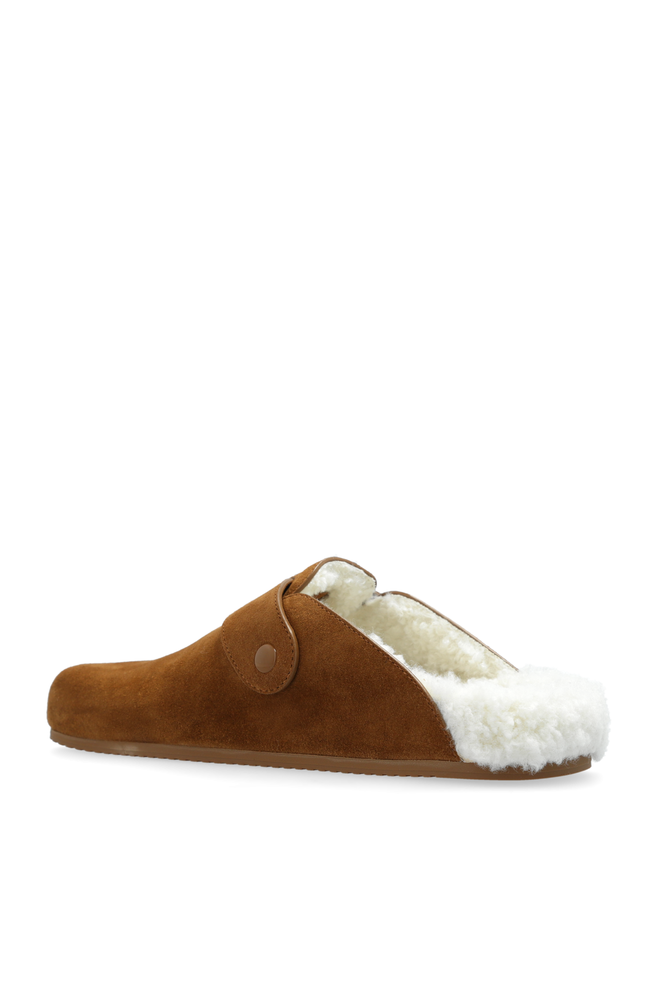 【関税&送料込】Balenciaga Camel Suede Sunday Slippers Balenciaga Camel Suede Sunday Slippers シューズ 通販 | italist